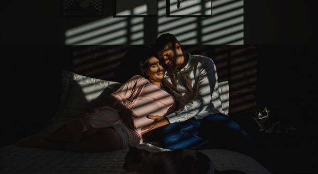 Gestantes de Ensaio Gestante Daniela Barp - Em casa