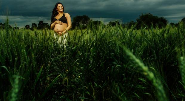 Gestantes de Ensaio Gestante Viviane Braga