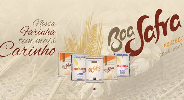 Publicidade de Farinha Boa Safra - Moinho Vacaria