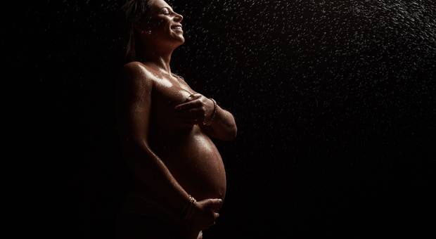 Gestantes de Ensaio Gestante Betina