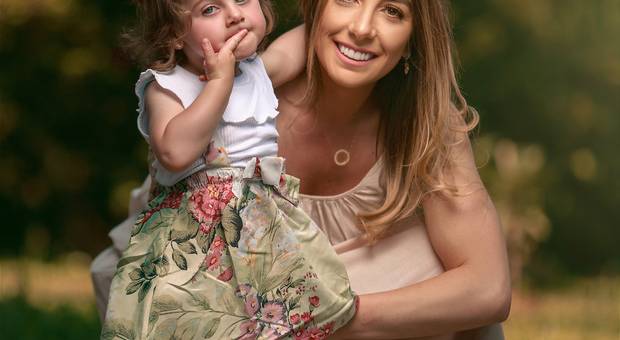 Família de Ensaio da Bella com a mamãe