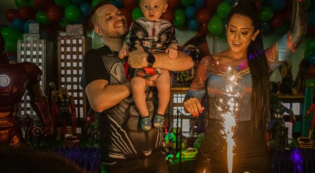 Aniversários  de Lorenzo 1 Ano