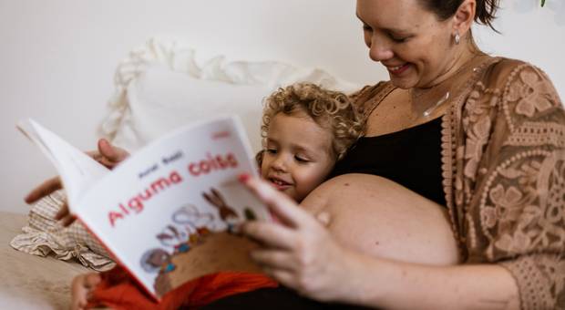 Gestantes de Luiza e Família