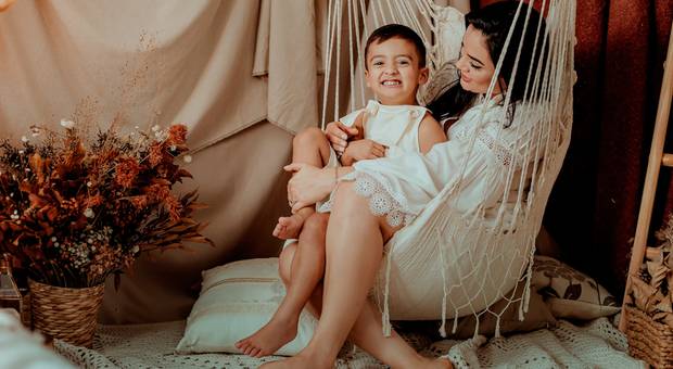 familia de Para sempre, mamãe... Jéssica e Guilherme 