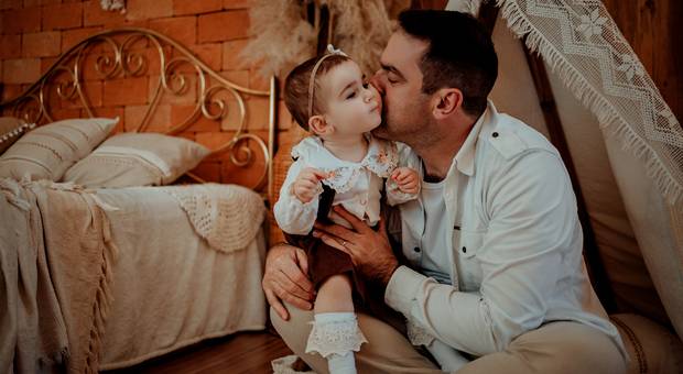 familia de Dia dos pais