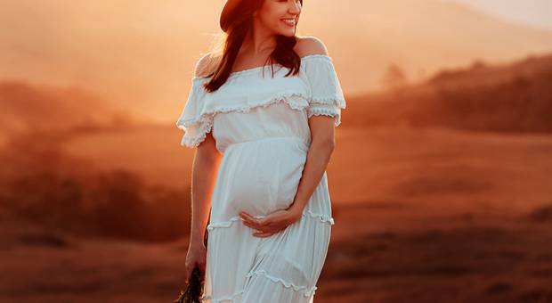 Ensaio Gestante de A espera da Isabela