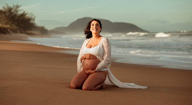 Ensaio Gestante de A ESPERA PELO SEBASTIAN 