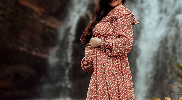 Ensaio Gestante de A doce espera do Bernardo 