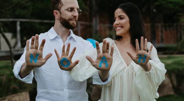 Ensaio Gestante de Revelação- Esperando Noah