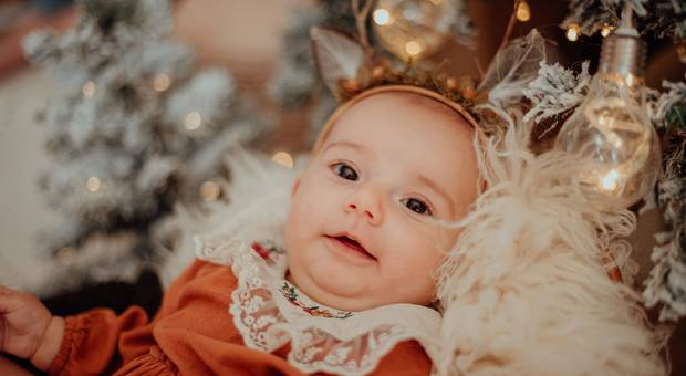 familia de Primeiro natal da Helena