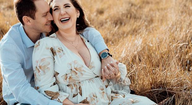 Ensaio Gestante de A espera do Pedro