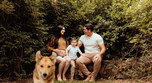 Ensaio Gestante de A doce espera da Lorena 