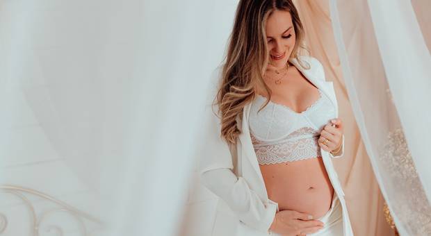 Ensaio Gestante de A doce espera da Elisa 