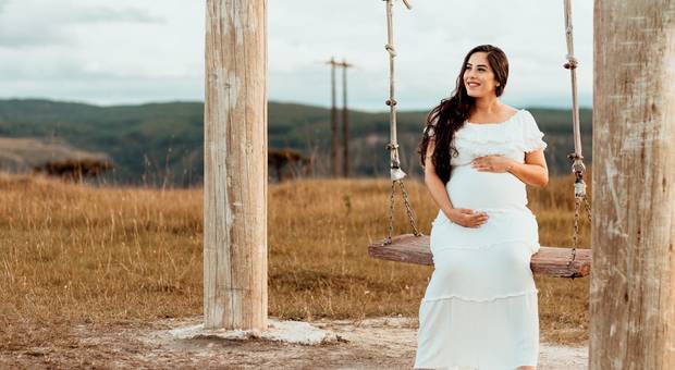 Ensaio Gestante de Doce espera do Noah 