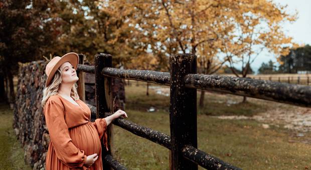 Ensaio Gestante de A espera da Antonella 