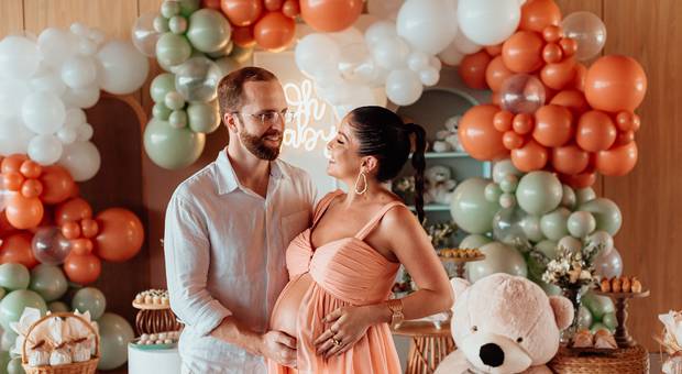 Ensaio Gestante de Chá do Noah