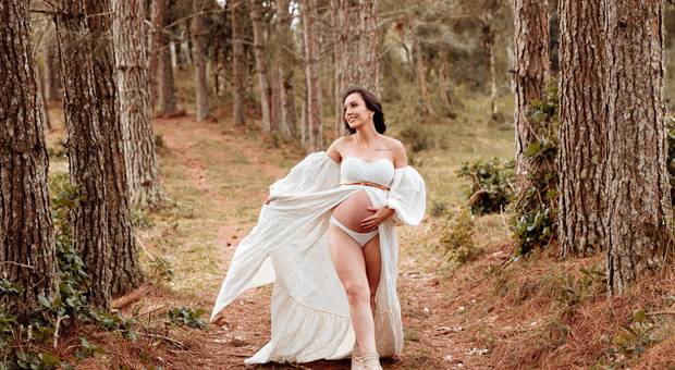 Ensaio Gestante de A espera do Eduardo