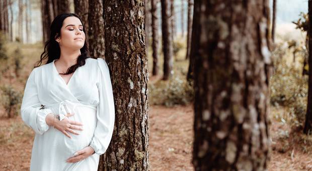 Ensaio Gestante de A espera do Vicente 