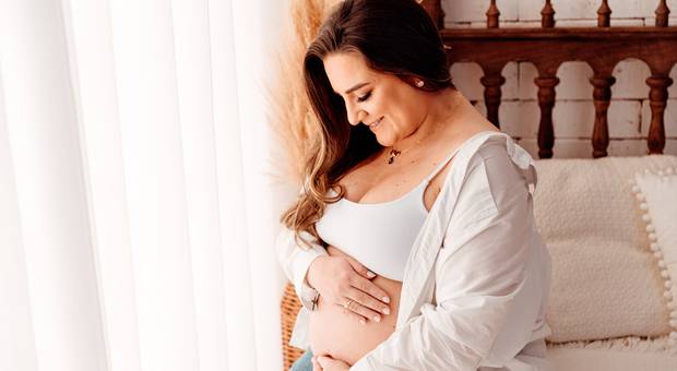 Ensaio Gestante de A doce espera do Pedro e do Miguel