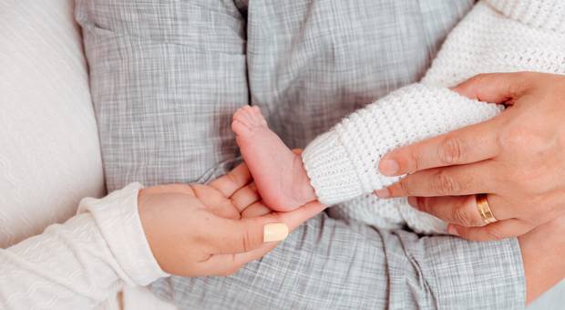 familia de Primeiro mês do baby Noah 