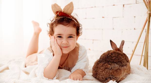 familia de Uma sessão feliz com o amigo Fuzzy 