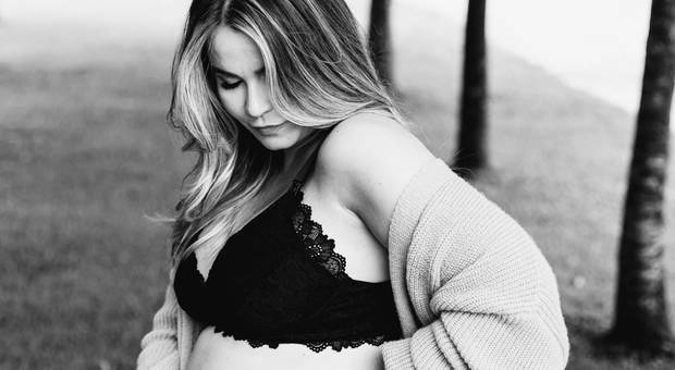 Ensaio Gestante de A espera da Louise 