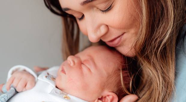 familia de 24 horas de vida do Benicio 