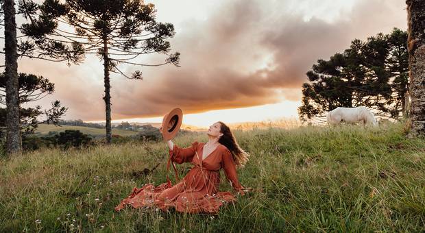 Ensaio Gestante de Esperando a Luara 