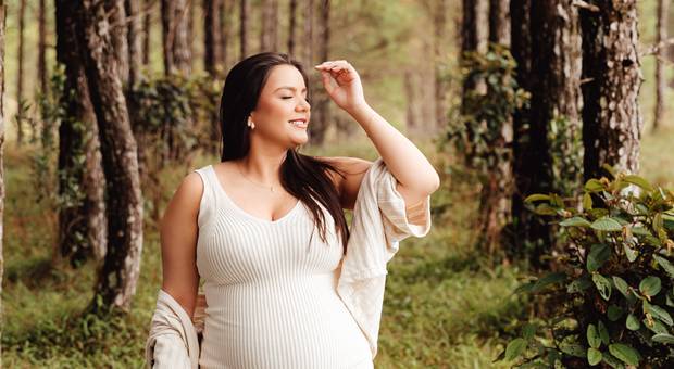 Ensaio Gestante de Esperando o Arthur