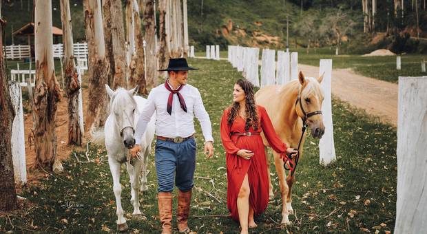 Ensaio Gestante de Esperando a Manuella