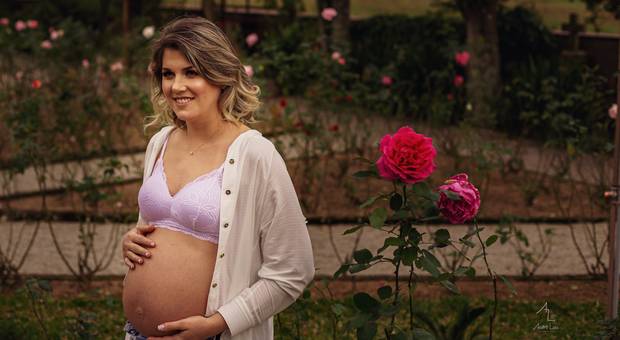 Ensaio Gestante de Esperando o Antony