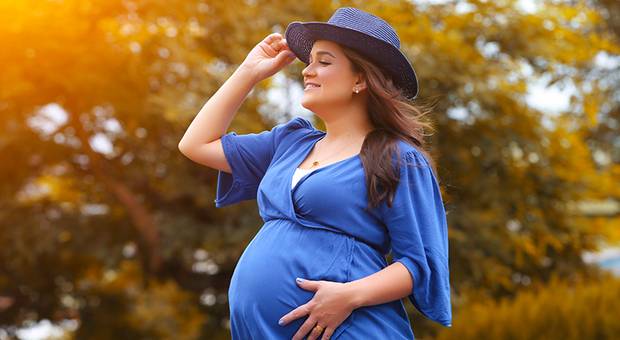 Gestante de Gestação Isac