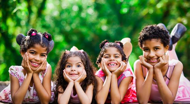 Ensaios Infantis de Jheniffer, Giulia, Janaina, Giovanna e as mães Irmã Laura e Irmã Verginia 