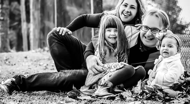 Família de Juscelei, Marcos, Gabriela e Rafaela