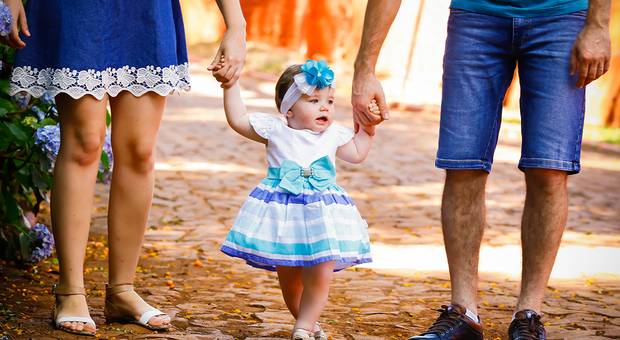 Família de Mariéli, André e Ana Laura