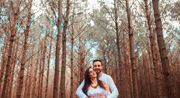 Ensaio CASAL de Pré-Wedding Camila e Cleiton