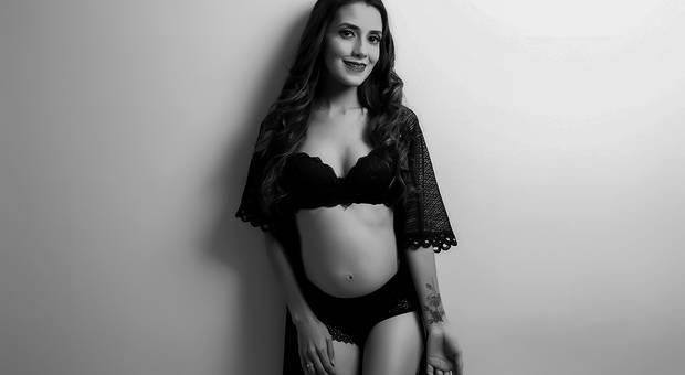 Gestante de Débora Mendes
