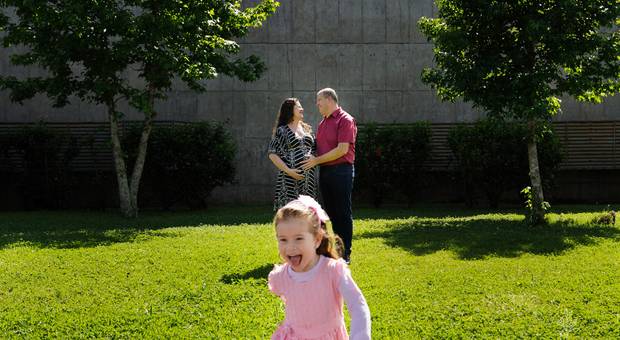 Ensaio família de Mariza + Maiquel = Natália e Bernardo