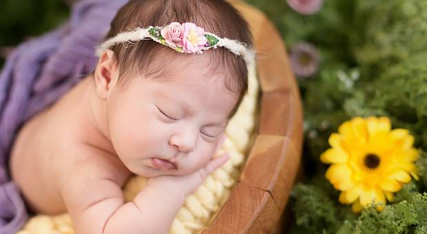 Newborn de Sophia, 17 dias 