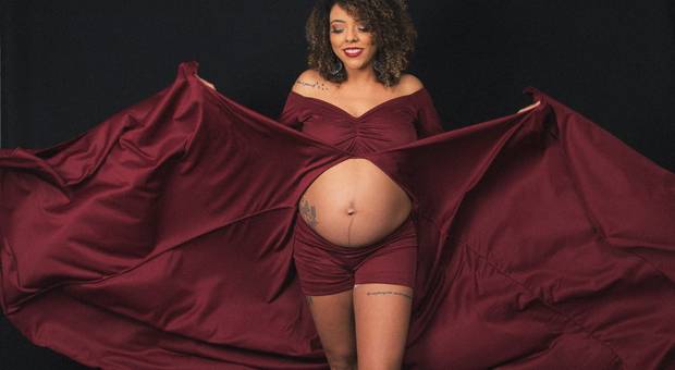 GESTANTE de JULIANA-À ESPERA DA HADASSA