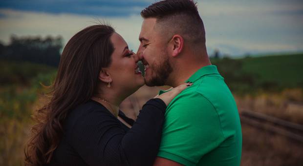 Ensaio de Casal  de Barbara e Vinícius 