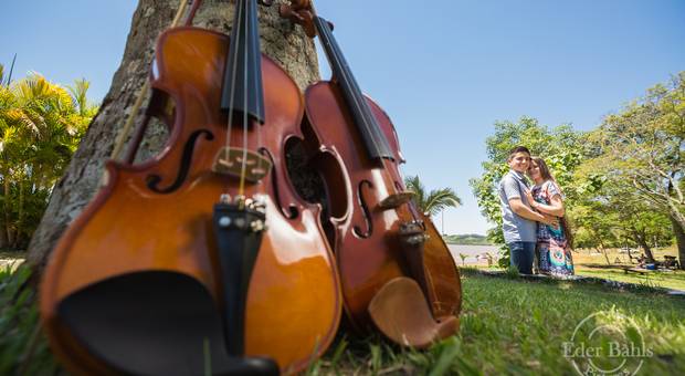 Ensaio externo de Ana e Cleberson