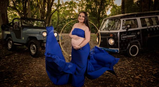 Gestante de Bianca e Jonathan