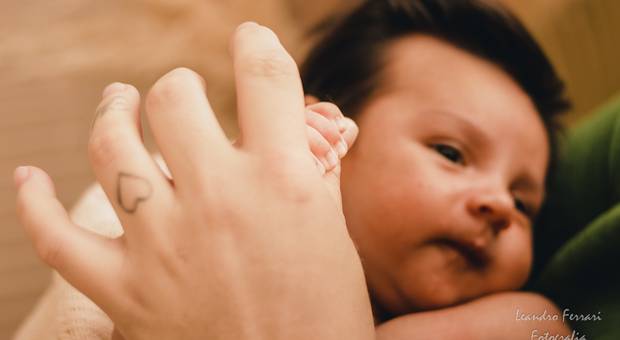 Infantil de Gabriel 1° mês - Fotografia Infantil em Rio Preto