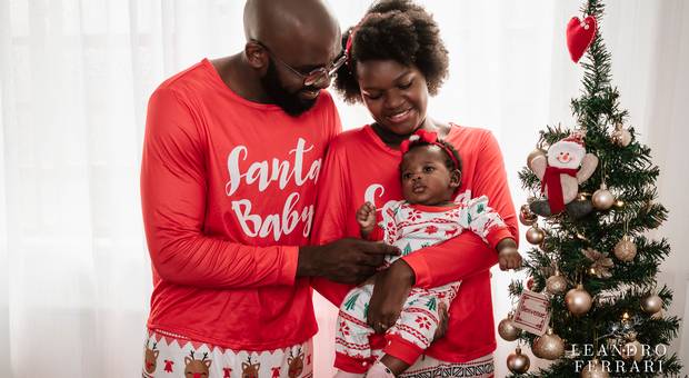 Família  de Cris & família - Ensaio de Natal - Fotografia de Natal em Rio Preto