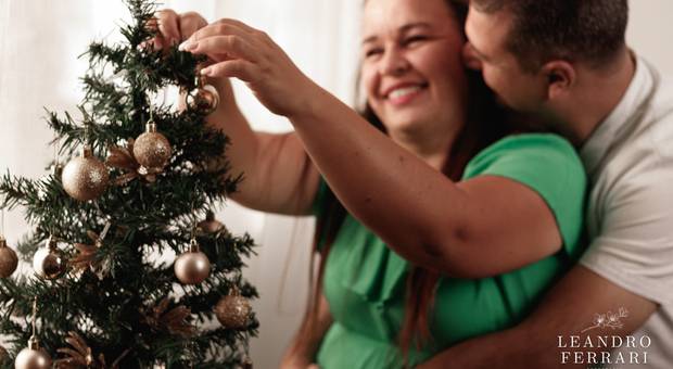 Família  de Débora & Márcio - Ensaio de Natal - Fotografia de Natal em Rio Preto