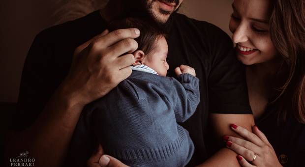 Infantil de Newborn Alexandre - Fotografia de Newborn em Rio Preto