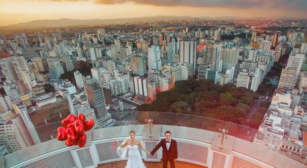 CASAMENTO de MINI WEDDING TERRAÇO ITÁLIA | BRUNA & ALAN