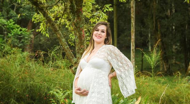 Gestante de Ensaio Gestante Andreza