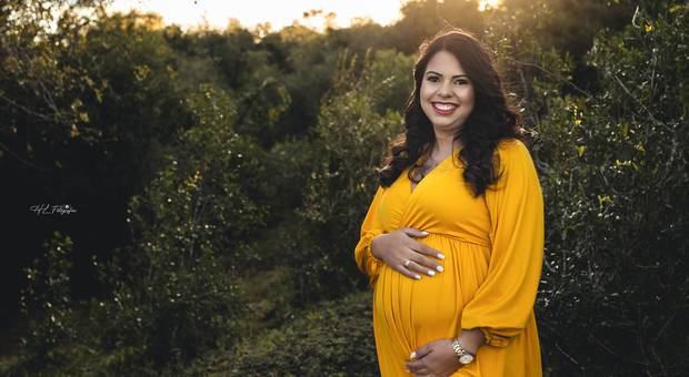 Ensaio Gestante de A espera do Matheus 